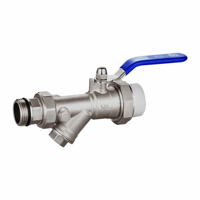 Filterkugelhahn aus Messing